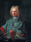 Charles-Joseph Natoire Portrait de l eveque Rousseau de La Parisiere painting